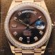 Swiss Replica Rolex Day-Date President Watch - Rolex Day Date Chocolate Diamond Watch (3)_th.jpg